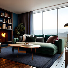 Fototapeta premium modern living room
