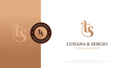 Initial LS Logo Design Vector 