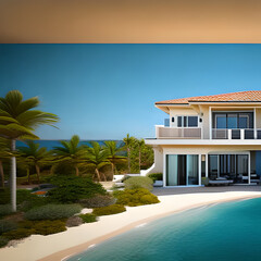 Fototapeta premium resort hotel