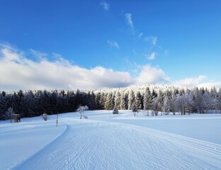 Langlaufpiste