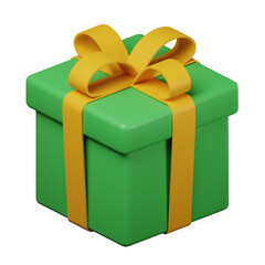 gift box isolated on white background