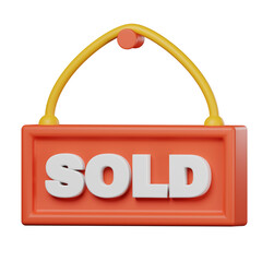 3d render of a label