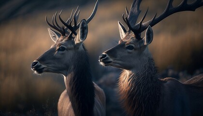 deer in the wild