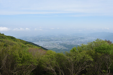 Fototapeta premium Climbing Mt. Tsukuba, Ibaraki, Japan