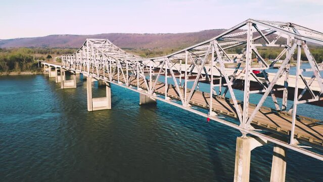 Bridge Over the Tennessee River South of Huntsville, Alabama