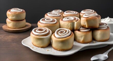 cakes with chocolate