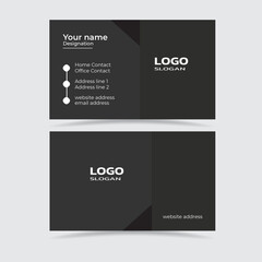 Fototapeta na wymiar corporate business card template design, identity, contacts