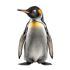 Fototapeta premium penguin isolated on white background