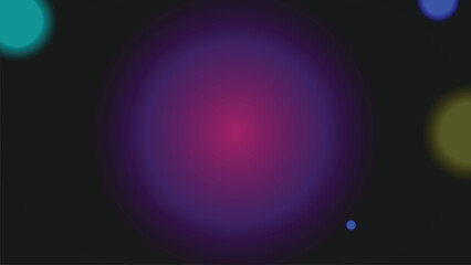 abstract background with glowing circles