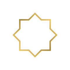 Illustration vector graphic for A sharp octagonal ramadan ornament with lines and planes is suitable for background templates, greeting cards, banners, flyers, etc.