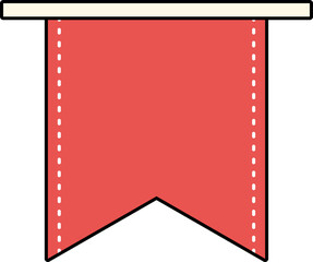 Cute Label Nametag Banner