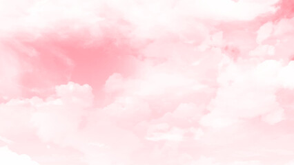 Fototapeta premium landscape, cumulus, artistic, fantastic, textured, fog, multicolored, clouds, graphic, illustration, day, art, sweet, fluffy, space, air, atmosphere, blue, pink, background, abstract, texture, fantasy