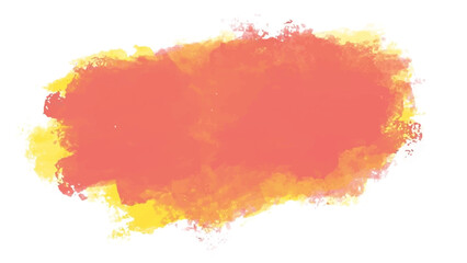 Abstract orange watercolor background for your design, watercolor background concept, vector.