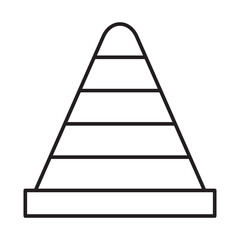 Traffic Cone Icon Design
