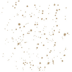 星空（白地にゴールド）