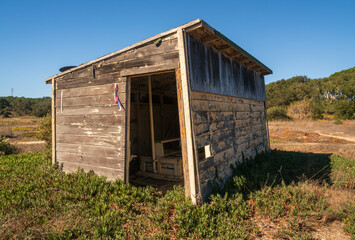 Abandoned Military Building in Fort Ord National Monument