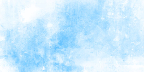Abstract artistic paint vector background. Watercolor blue grunge texture