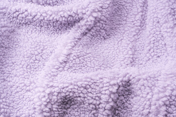 Purple fur texture as a background.