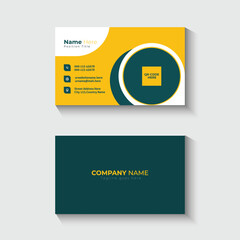 Abstract business card
