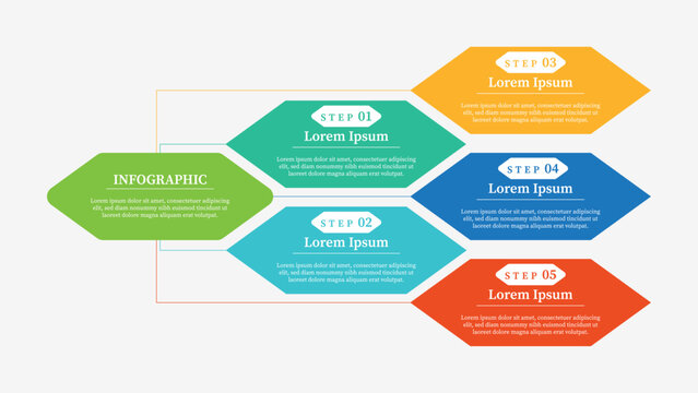 Business Vector infographic template concept