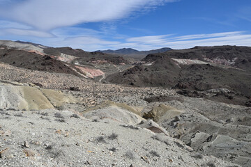 Colorful expnase of Red Rock Canyon California.