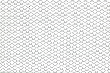 Abstract metal net line grid Seamless pattern texture background of metal mesh isolated on white.