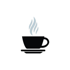 Coffee cup icon, vector.