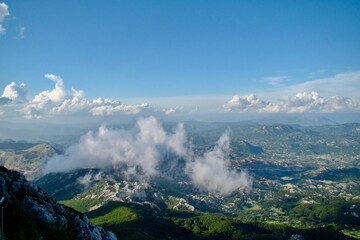 landscape with clouds
Lovcen