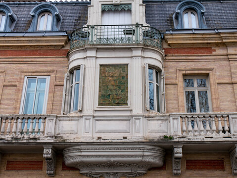 Maison de style Art Nouveau au Quai de Tounis &agrave; Toulouse