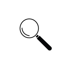 magnify search icon vector design template