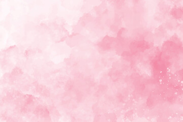 Abstract pink watercolor background. Paint brush paper textured stain canvas element. Pastel soft water color pattern. Abstract pink texture. Art watercolor background for wallpaper design