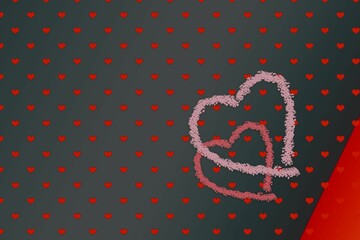 Abstract modern love concept romantic background templates desig