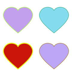 seamless pattern with hearts