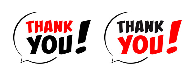 Obraz premium Thank you