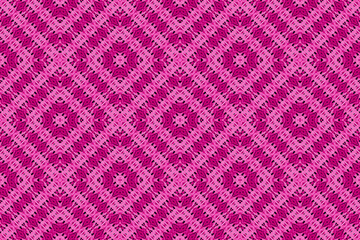 Ethnic pattern, diamond shapes, pink and purple colors, illustration