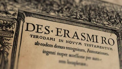 Old Bible New Testament 1519 Slider Shot