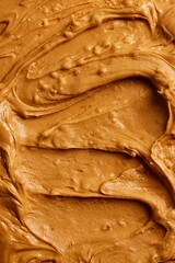 Closeup shot of fresh peanut butter
