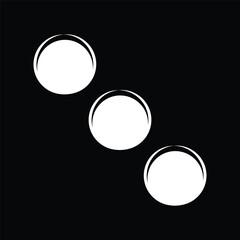 Circle vector logo illustration . circle ellipse logo design