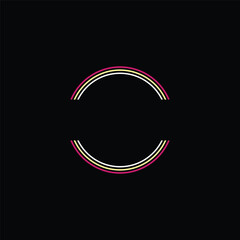 Global Community Logo Icon Elements Template. Circle logo