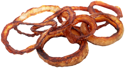 Sliced onion rings