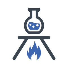 Chemistry experiment icon