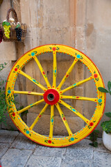 sicilian traditional cart at Ragusa - 581202371