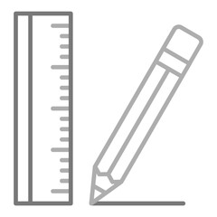 Design Tool Greyscale Line Icon