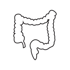 intestine simple icon