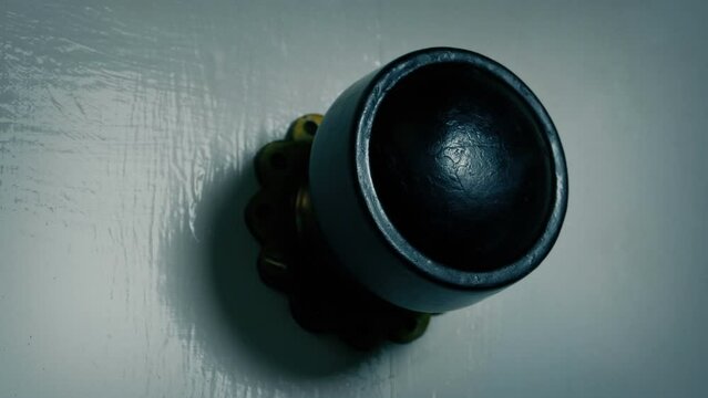 Scary Door Knob Turning Then Door Opens
