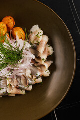 fish with vegetables