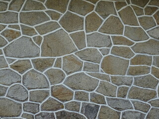 closeup of a stone wall background