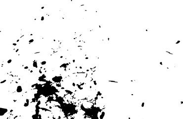 Rustic grunge vector texture with grain and stains. Abstract noise background. Weathered surface. Dirty and damaged. Detailed rough backdrop. Vector graphic illustration with transparent white. EPS10.