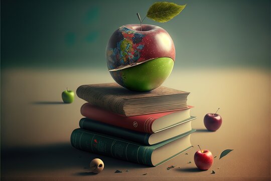 Empowering Minds: A Creative Visual Journey through the concept of Education in 8K created with generative ai technology