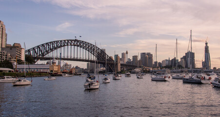 Naklejka premium Sydney Harbour Bridge